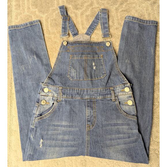 Kids Denim Overalls - Picture 1 of 7